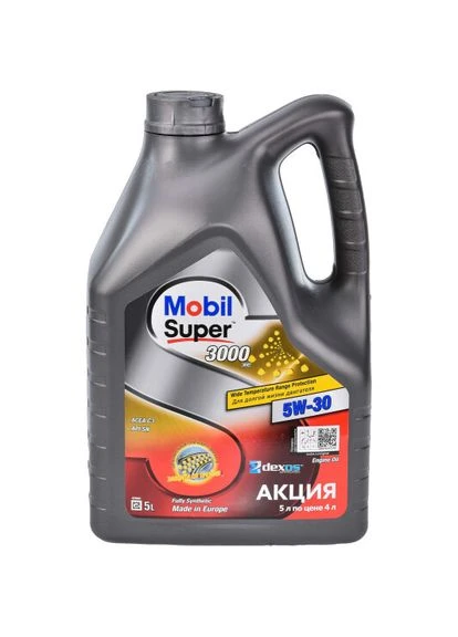 Моторное масло Super 3000 XE 5W-30 5л (150944) 150944 Mobil (395322840)