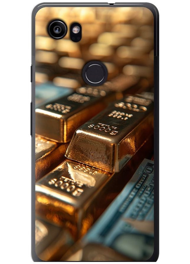 2D пластиковий чохол 'Сяйво золота' для Endorphone google pixel 2 xl (291130357)