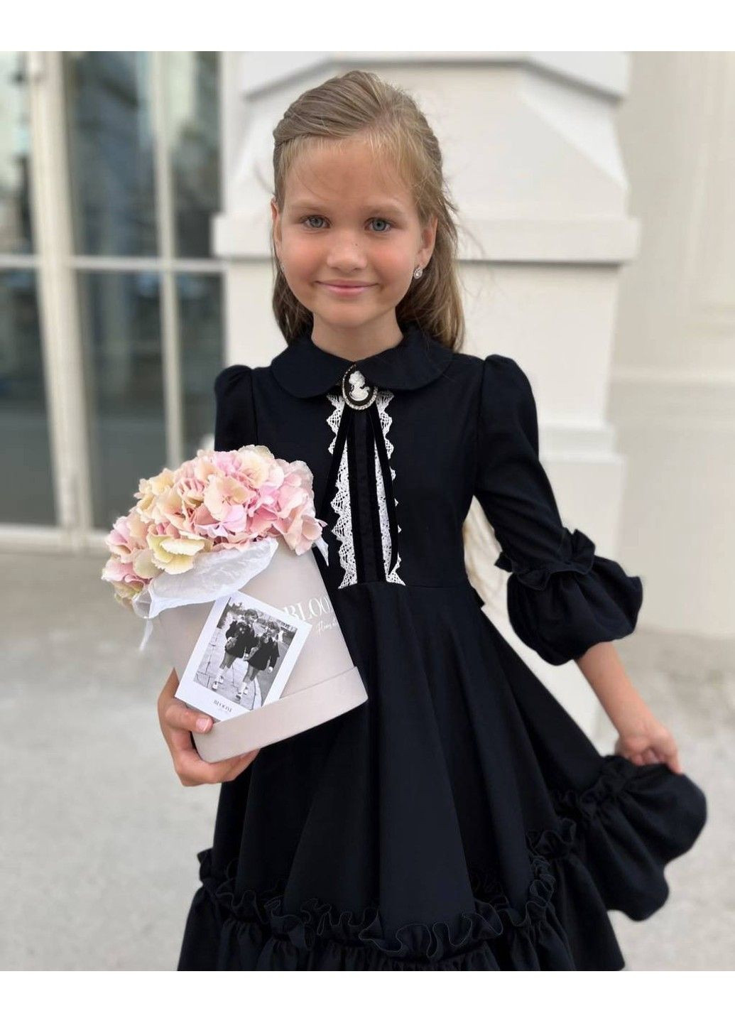 Святкове та лаконічне плаття для дівчинки No Brand (354203360)