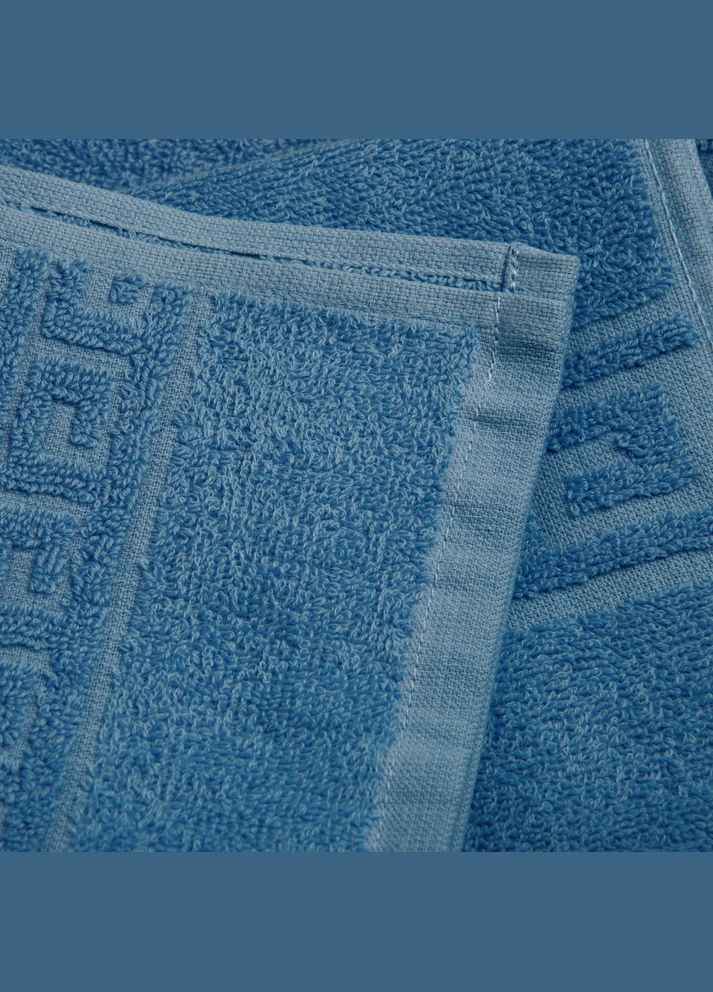 IDEIA рушник махровий версаче 35х60 см джинс синій виробництво - Узбекистан