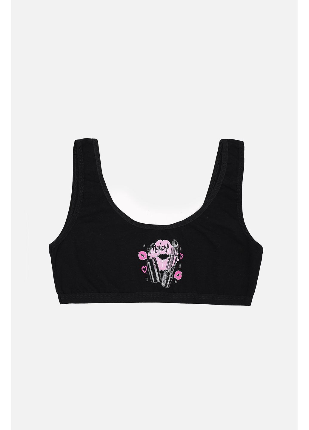 Топ для девочки цвет черный ЦБ-00281555 Donella (353834867)