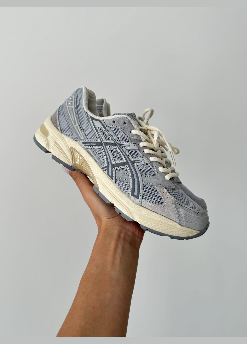 Серые демисезонные кроссовки мужские asics gel-1130 grey| асикс гель-1130 серые No Brand