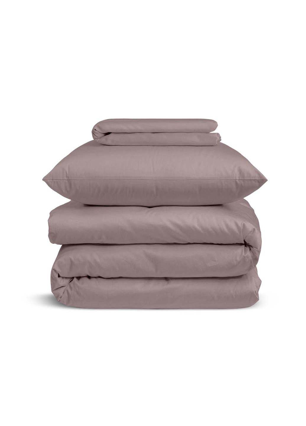 Підліткова постіль сатин з простирадлом на гумці AURORA 160х220 см Cosas (307477131)