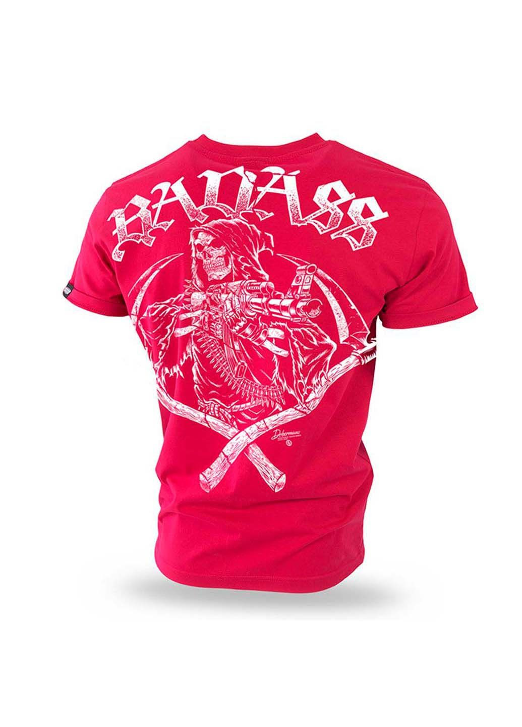 Червона футболка Dobermans Aggressive