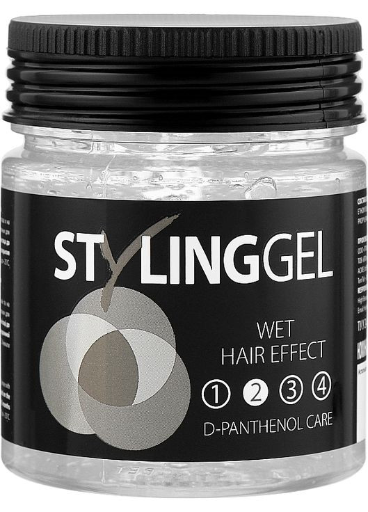 Гель для укладання волосся ефект мокрого волосся Acme-Style Styling Gel 200ml (172197-92782) Acme Color (368621516)