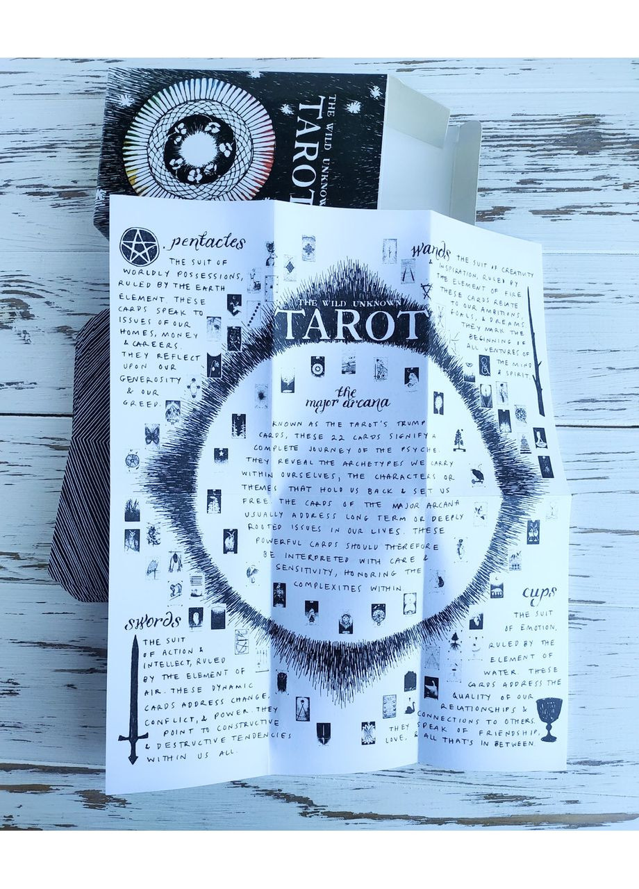Карты Дикое неизвестное таро No Brand (364203146)