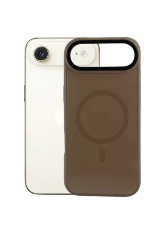 Чохол до мобільного телефона FIBRA ArcLine MagSafe Apple iPhone 17 Air Brown (715376) BeCover (398766868)
