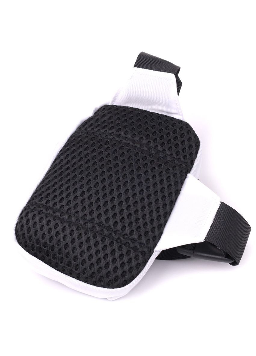 Стильна слінг сумка для подорожей із якісного текстилю 22867 Білий Vintage (316087190)