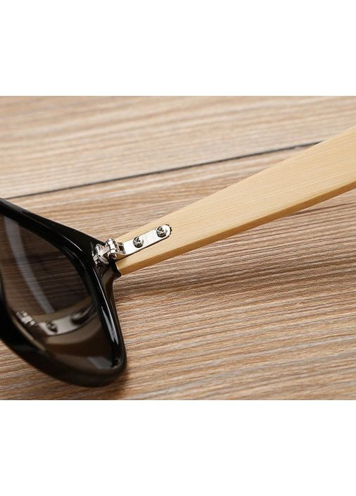 Окуляри сонцезахисні Wayfarer bamboo з бамбуковими дужками No Brand (371366894)