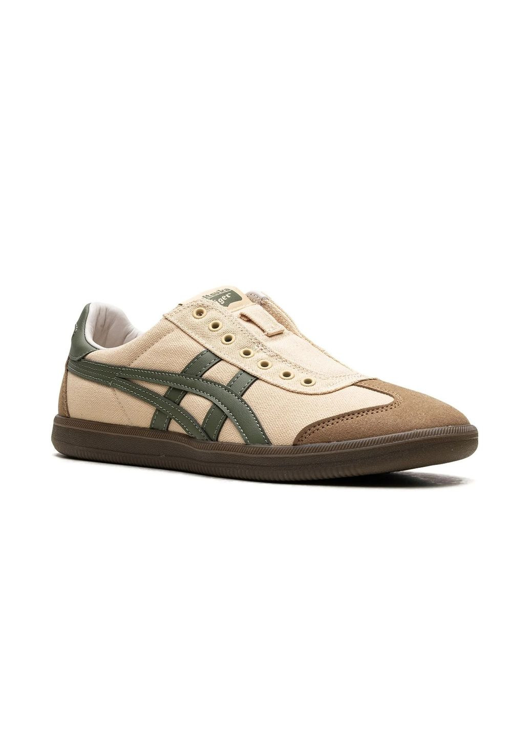 Бежеві всесезонні кросівки onitsuka tiger tokuten beige green - 1183c086-250 No Brand