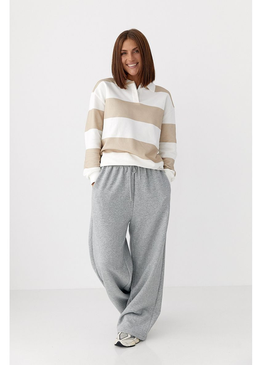 Спортивні штани з плюшевим начісом Lurex Штаны (370393293)