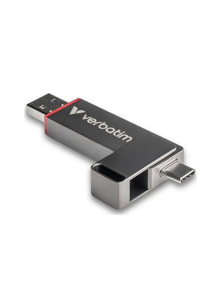 USB флеш накопичувач (m519988) Verbatim 1TB QuickStick USB 3.2/USB-C (378563600)