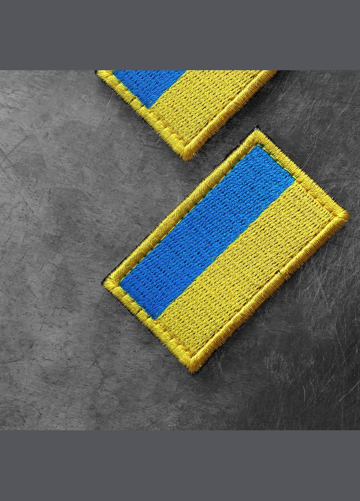 Набір шевронів на липучці Прапор України 2 шт IDEIA (275869756)