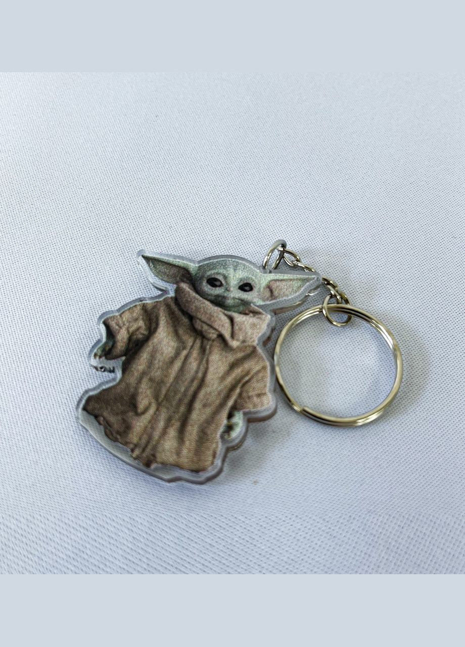 Брелок из Акрила Мандолорец малыш Грогу No Brand (339618481)