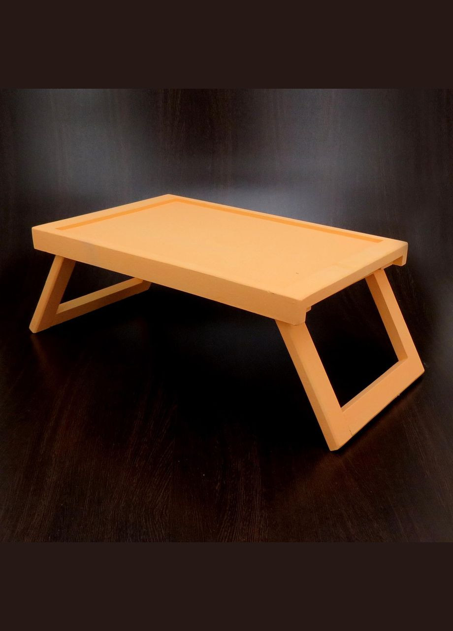 Столик-поднос для завтрака из дерева Невада грейпфрут (СТП-001454) No Brand (327867591)