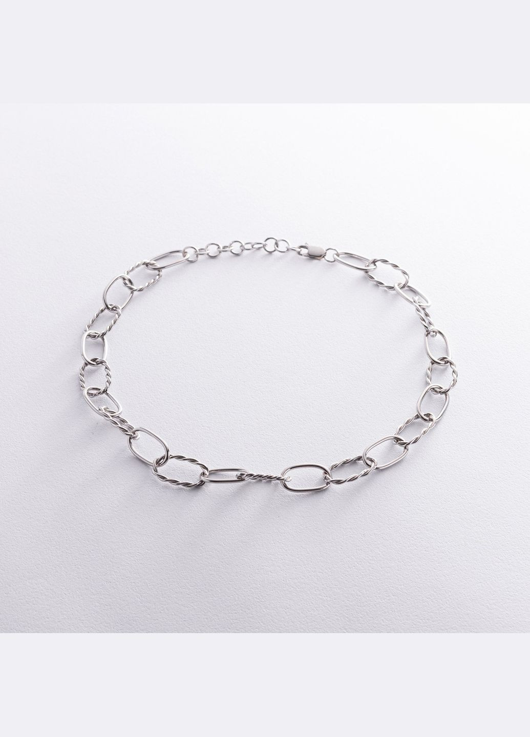 Срібне кольє Свобода (родій) 181273 40 Oniks (264022484)