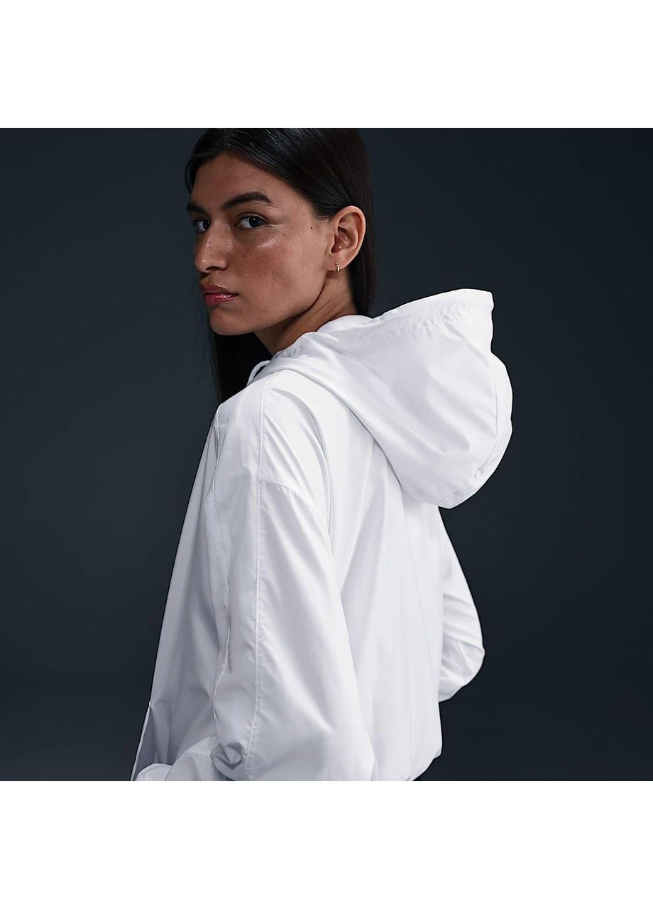 Толстовка Nsw Essntl Uv Wvn Jkt Hd White FV6298-100 Nike (401631655)