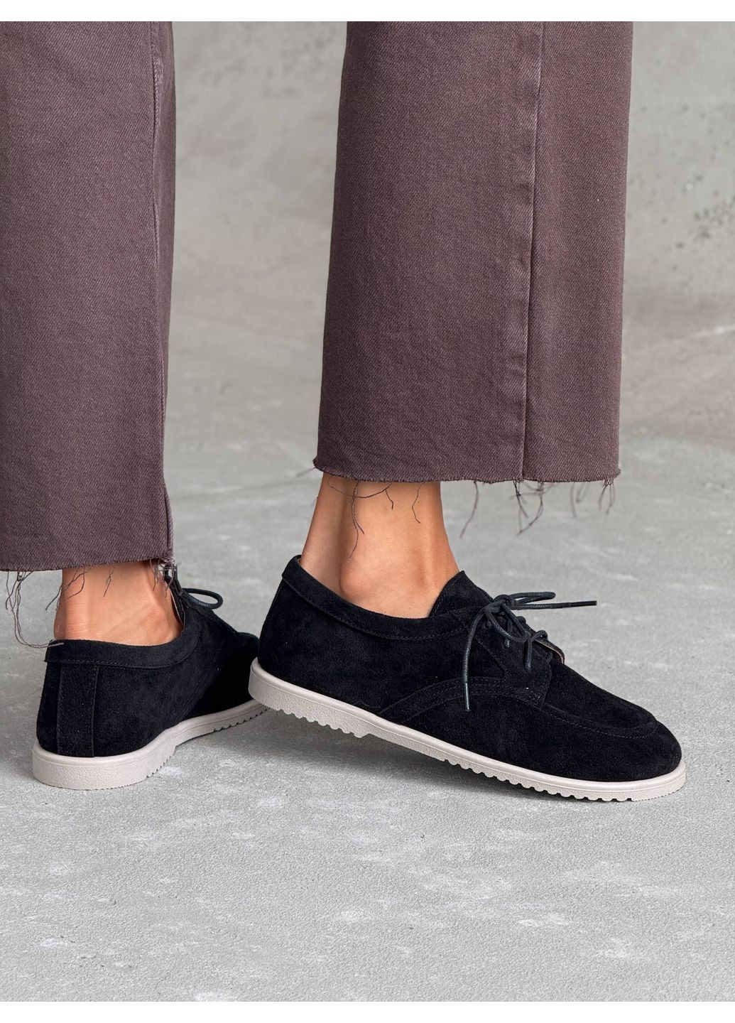 Черные мокасины nikart barefoot из натуральной замши - черные. No Brand