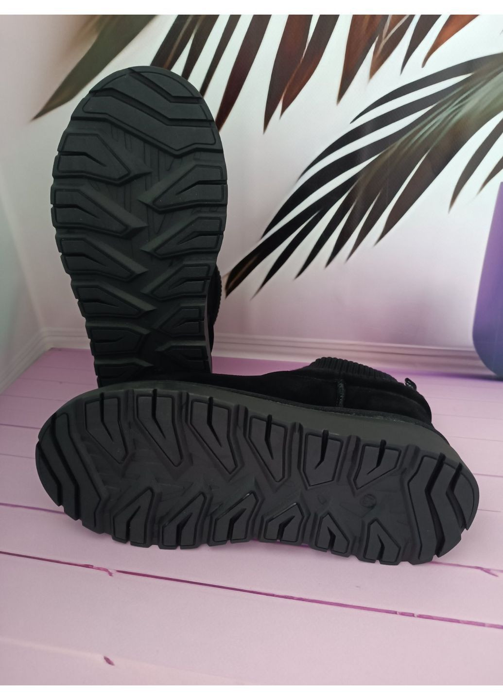 Угги женские замшевые No Brand (370776311)