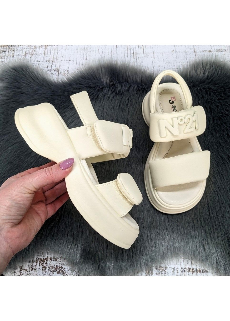 Босоніжки сандалі дитячі для дівчинки Jong Golf (330573806)