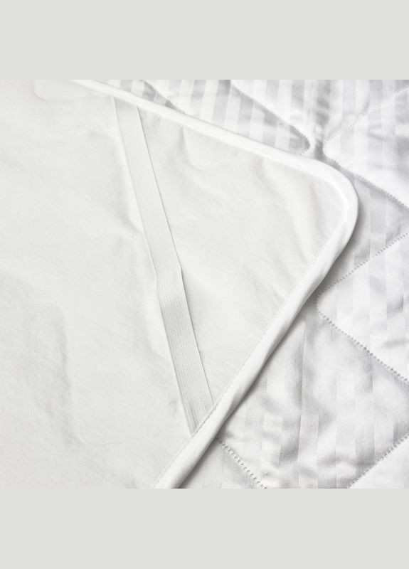 Водонепроникний наматрацник із силіконізованого волокна в мікрофібрі, з гумками по кутам, 160х200см Iglen (305687356)