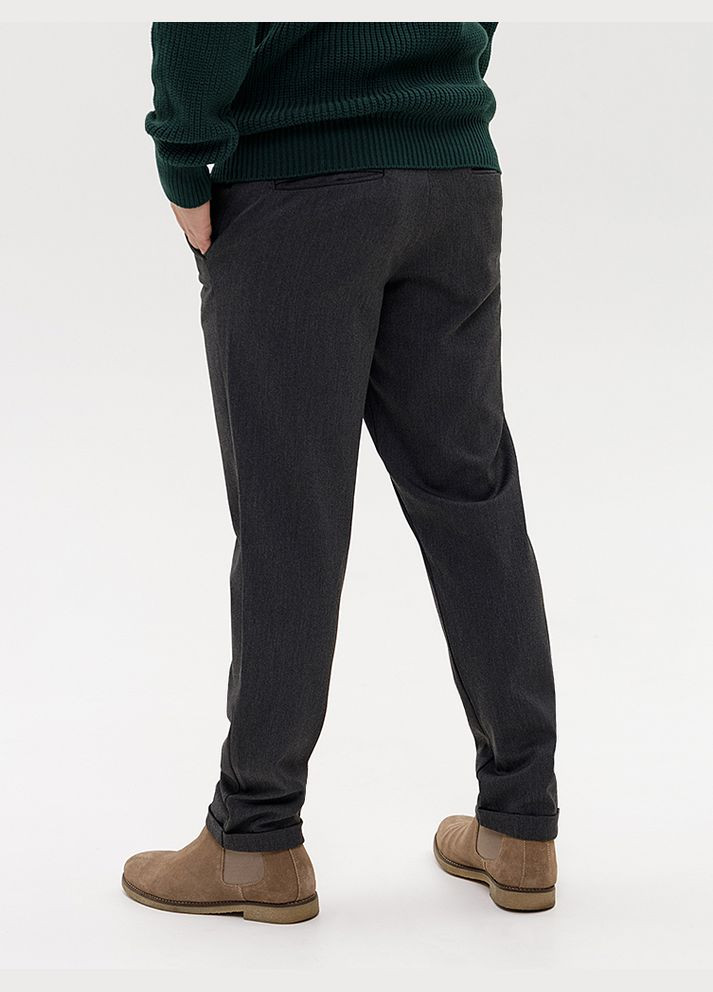 Темно-серые демисезонные брюки Figo