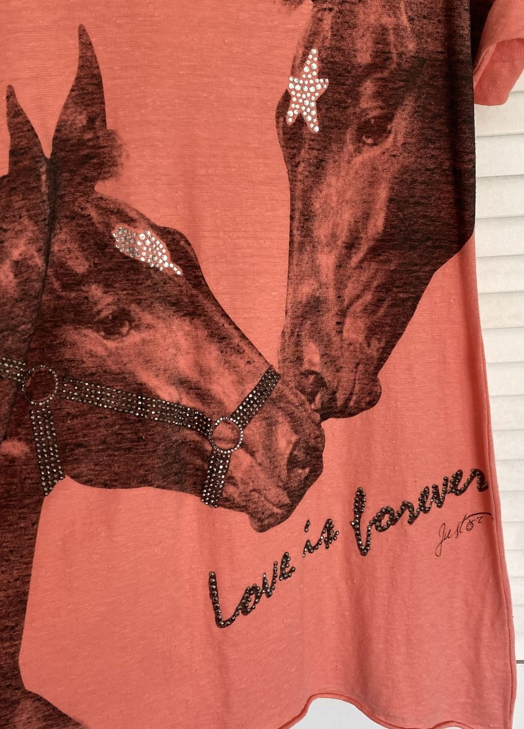 Женская удлиненная футболка Justor - (329901573)