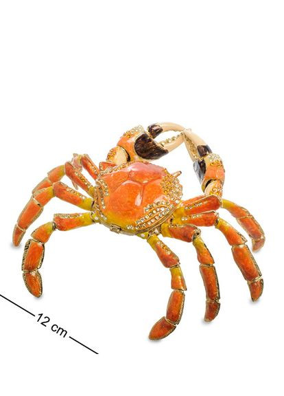 Шкатулка для украшений Краб 12 см 1601511 Lefard (346529182)