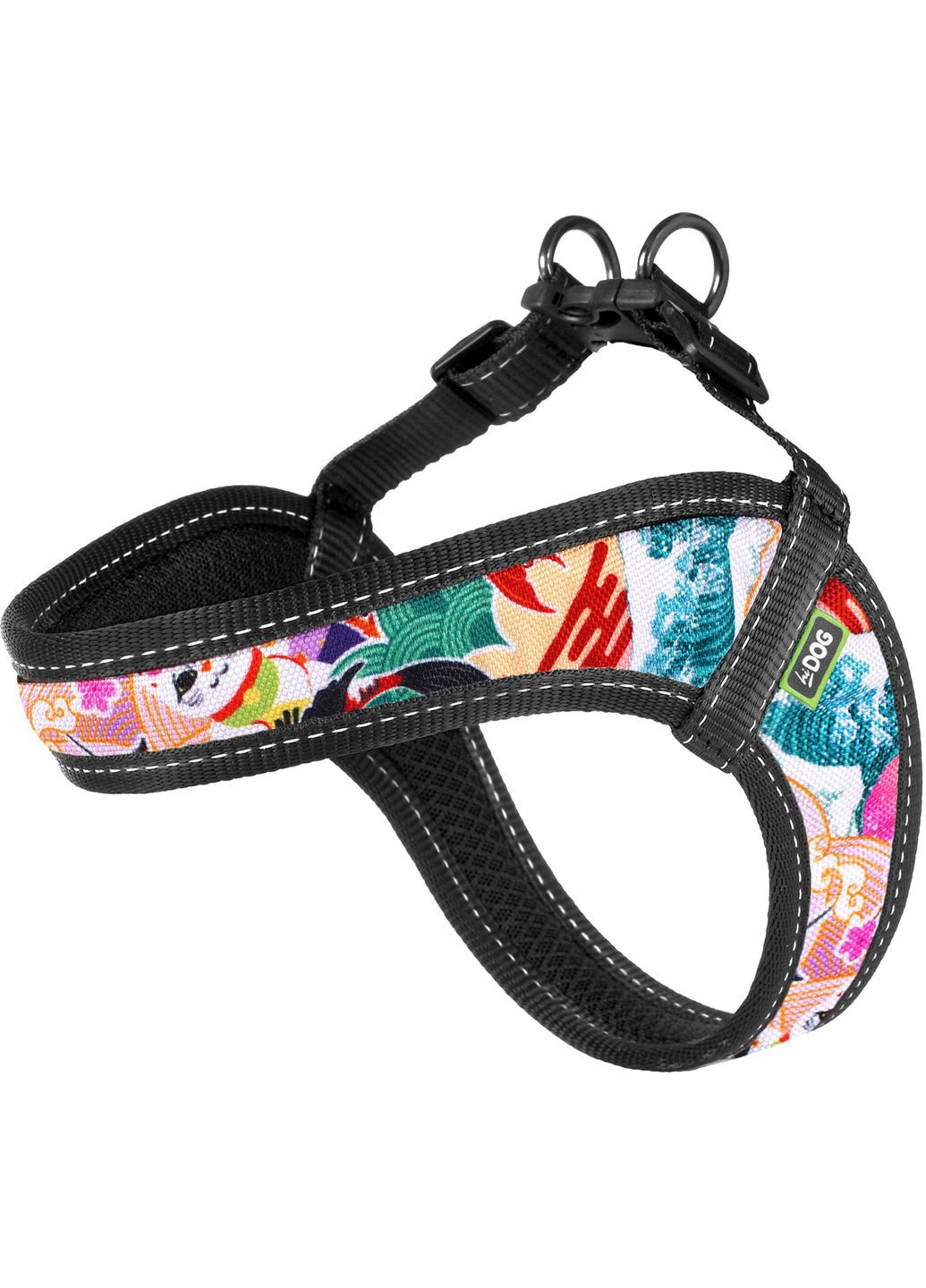 Шлея Comfort охоплення грудної клітки 54-60 см XL Japan (2100102901019) Hi Dog (320760881)