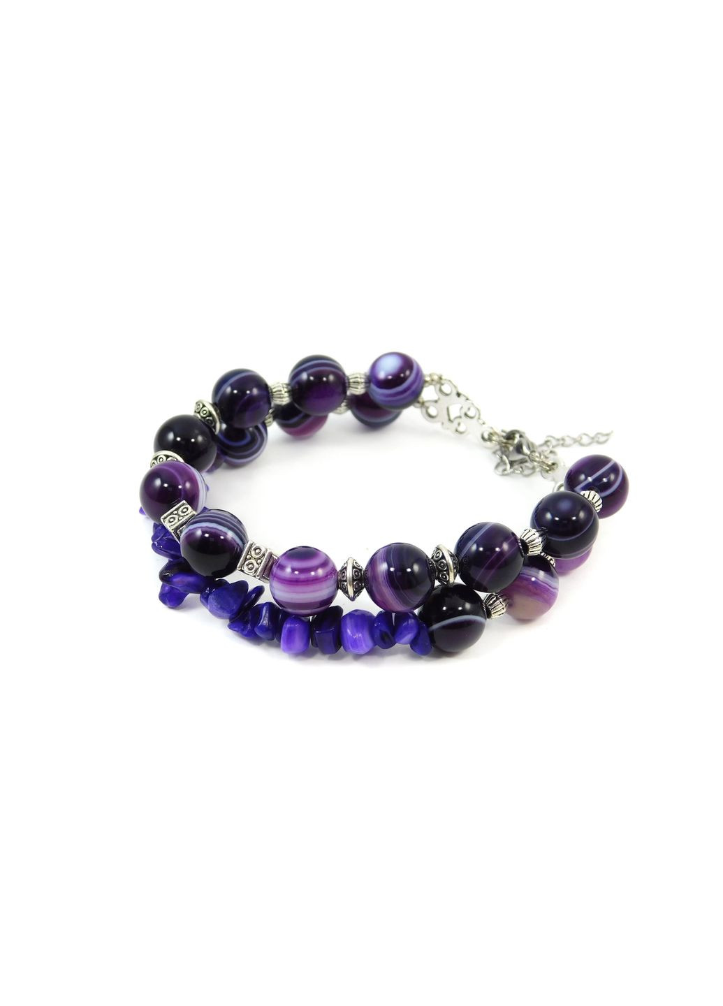 Браслет "Соля" Агат, Перламутр 15 Fursa fashion (322313311)