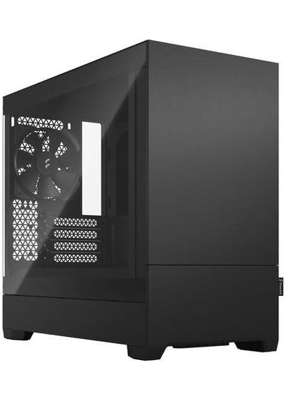 Корпус ATX без БЖ Pop Mini Silent c заг. ск лом Pop Mini Silent Black TG FRACTAL DESIGN (360417560)
