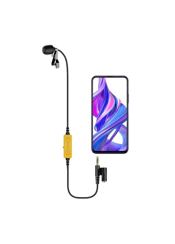 Петличний багатофункціональний мікрофон S.LAV 01 (2.5 м, TRRS/TRS) 7RYMS (303269691)