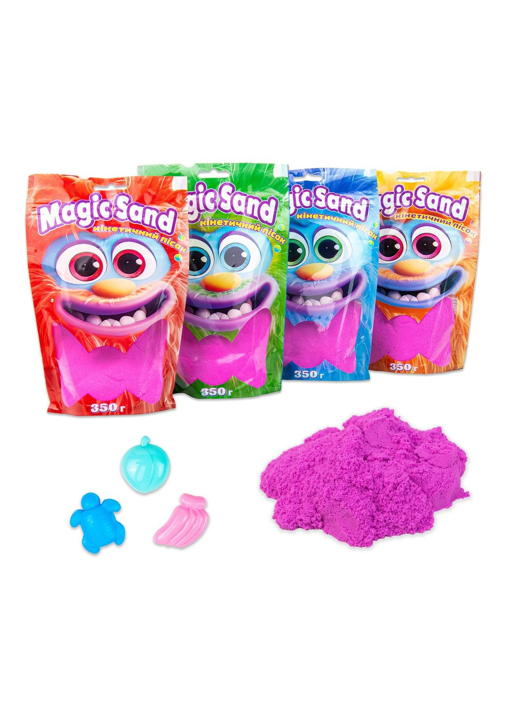 Кинетический песок Magic Sand фиолетовый, 350 г () Strateg 39402-4 (335973299)