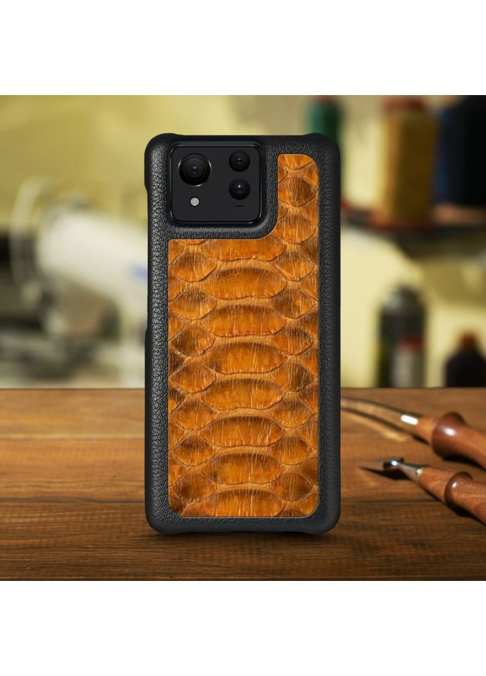 Накладка ExBacker Python Scales для ASUS ZenFone 11 Ultra Коричневий (79934) Stenk (362376462)