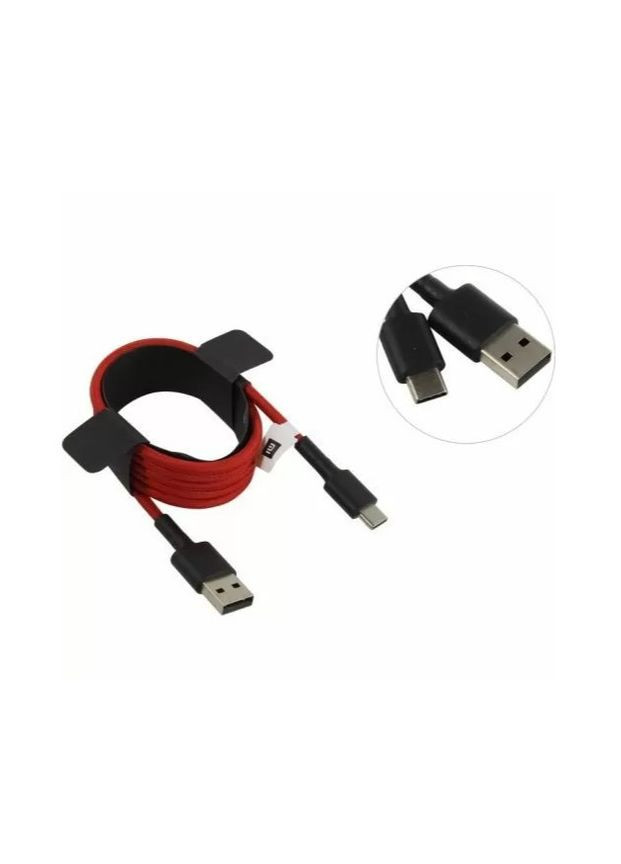 Кабель USB — TypeC Braided Cable посилений червоний SJV4110GL Xiaomi (279827150)