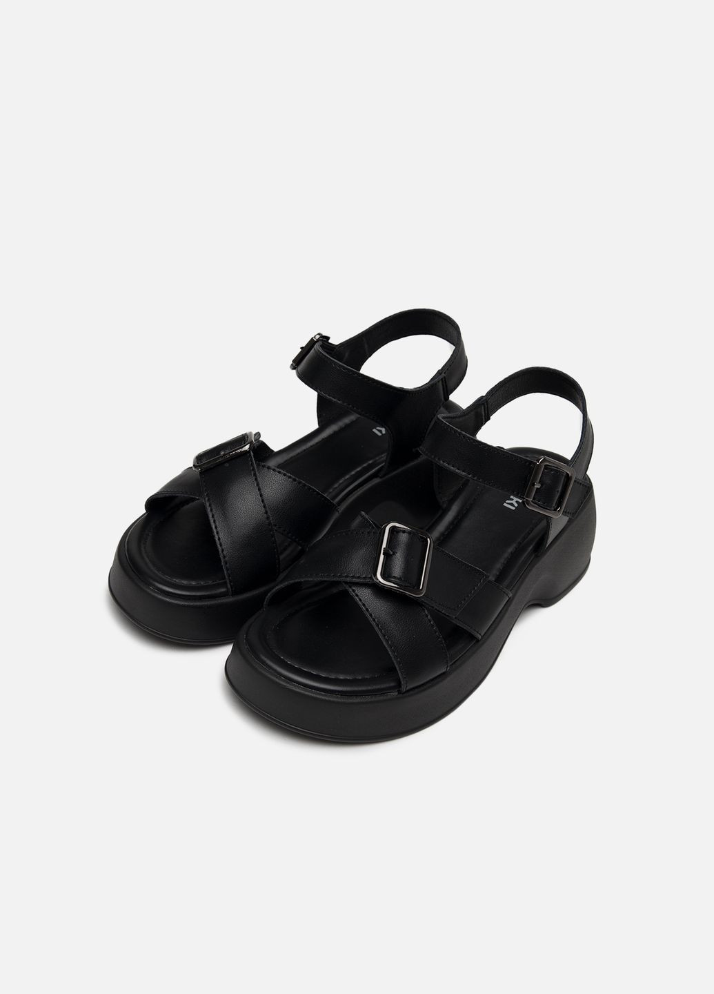 Жіночі босоніжки на платформі колір чорний CB-00233340 Yuki (319046078)