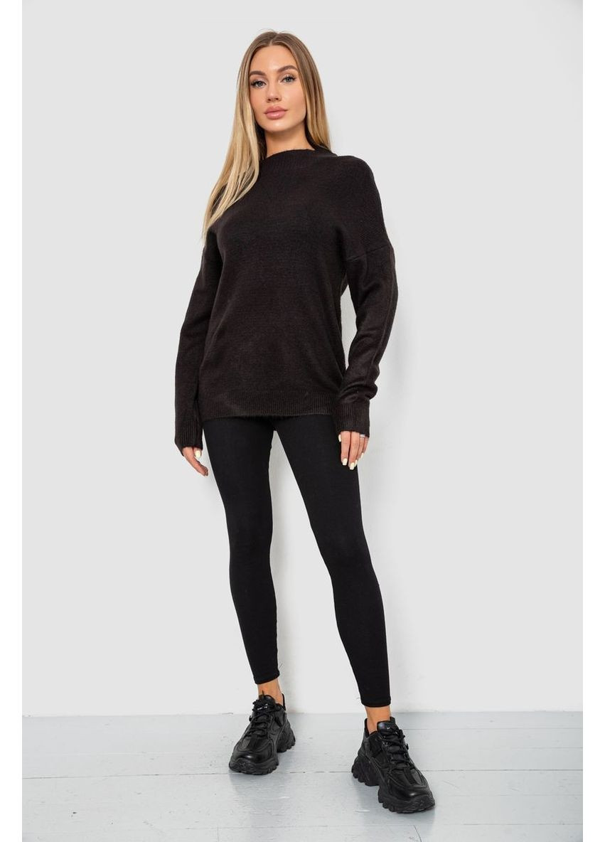 Чорний светр жіночий вовняний,, 244r0390 Ager