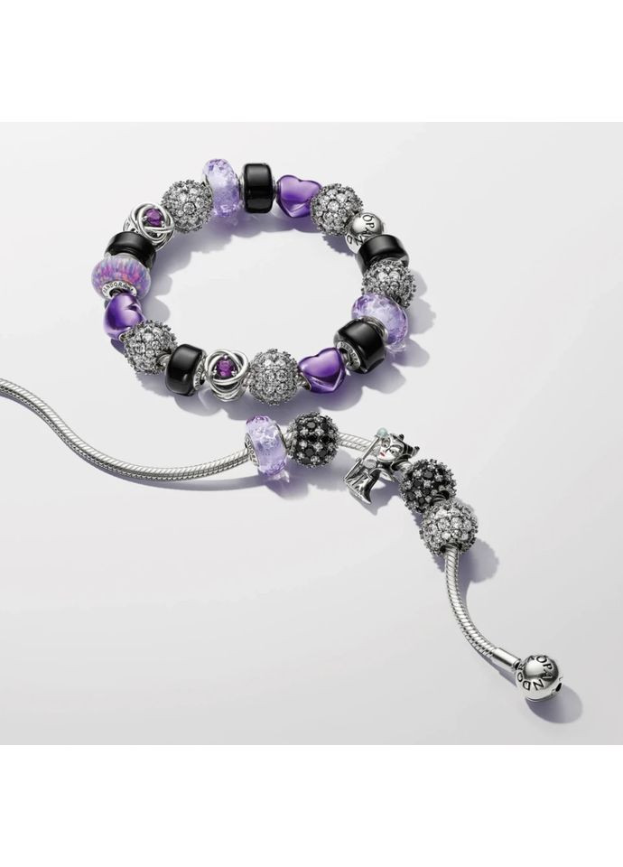 Срібний шарм Пандора "Малефісента" 793423C01 Kabluchka (355344198)