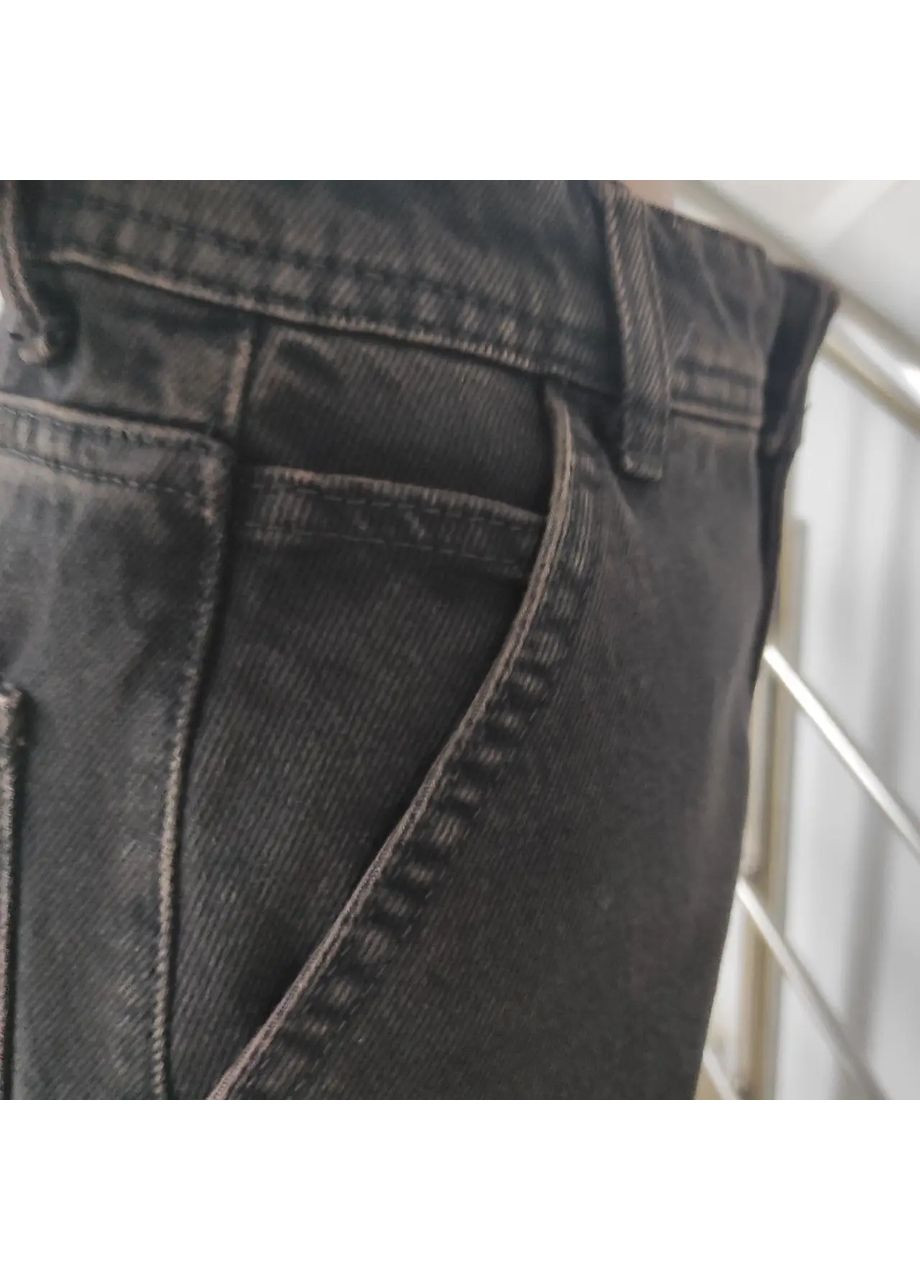 Джинси жіночі скейтер широкі зручні висока посадка коричневі No Brand - (370709104)