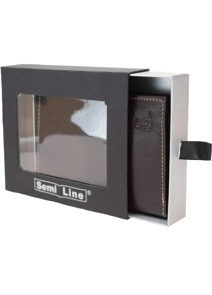 Гаманець RFID Brown (P8266-1) Semi Line (364872968)