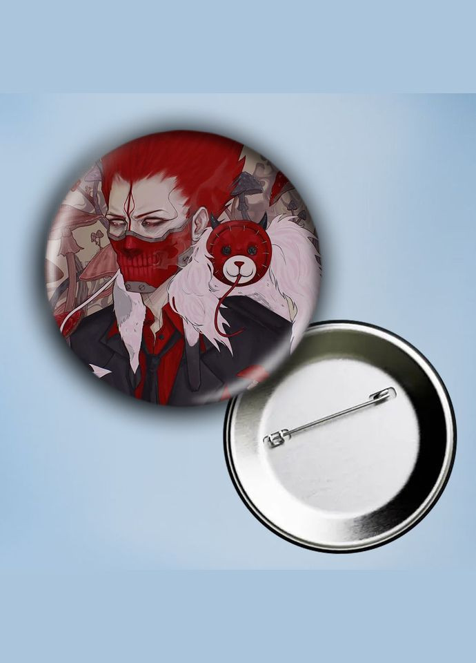 Значок на булавке Аніме Дорохедоро #5 металевий 56 мм No Brand (304503724)