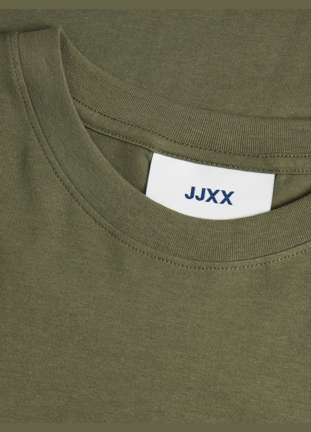 Хаки (оливковая) футболка JJXX