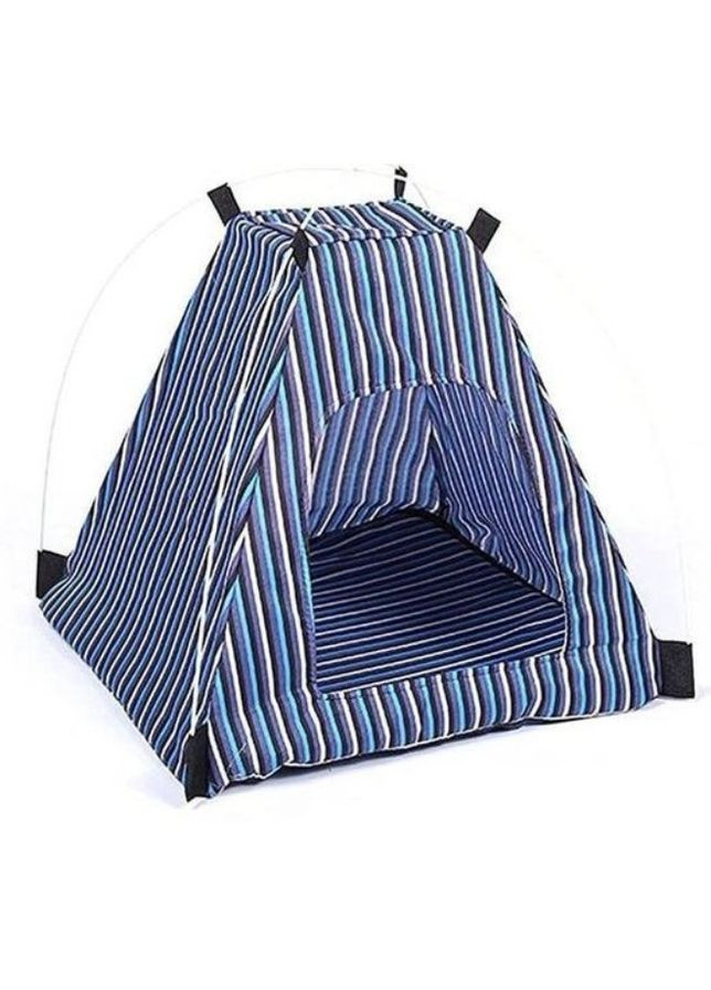 Палатка тканевая для собак и кошек из полиэстера PetSleep Мягкий домик для маленьких домашних животных 42x42x40 см No Brand (337509374)