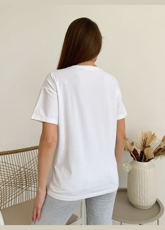 Белая летняя футболки Magnet WN20-617