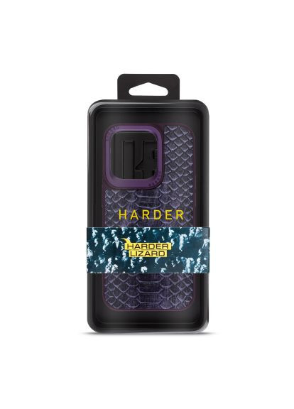 Чехол для мобильного телефона (ARM76870) Harder Lizard Apple iPhone 15 Pro Purple (357491273)