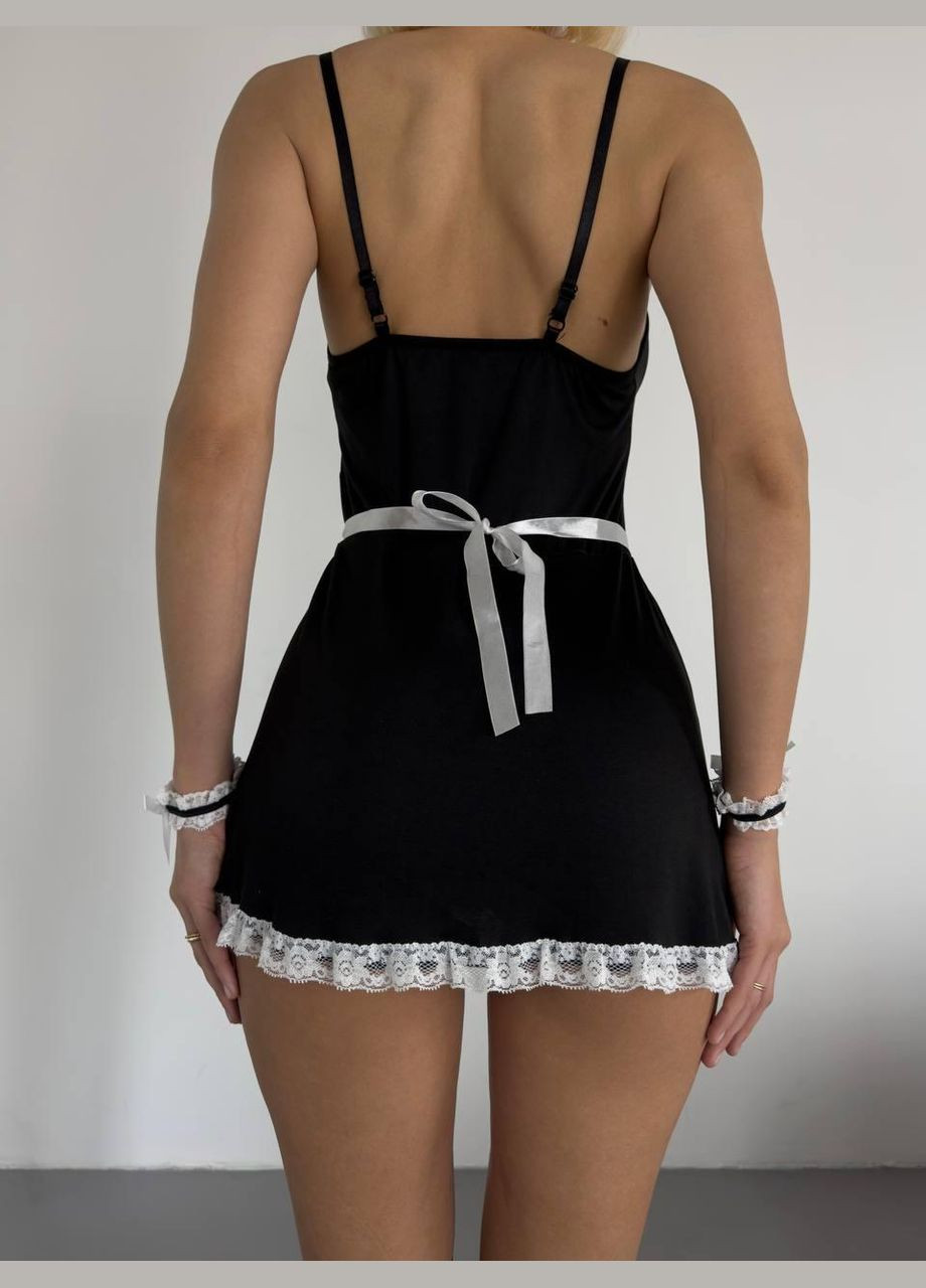 Комбинированный демисезонный женский соблазнительный комплект (2763) GT