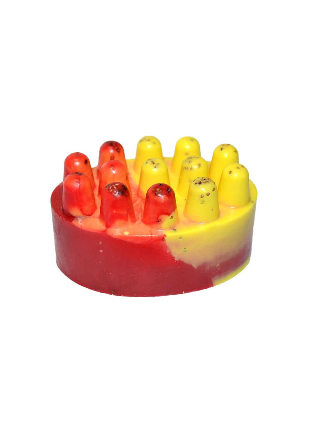 Мыло-скраб с семечками клубники, аромат Персик, 80 г Lissa (312538333)