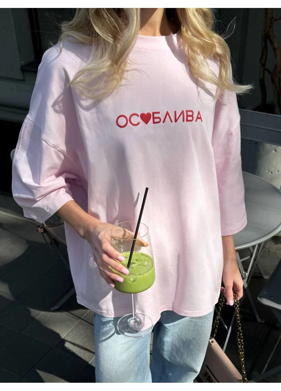 Футболка жіноча оверсайз з принтом Style Point - (391926740)