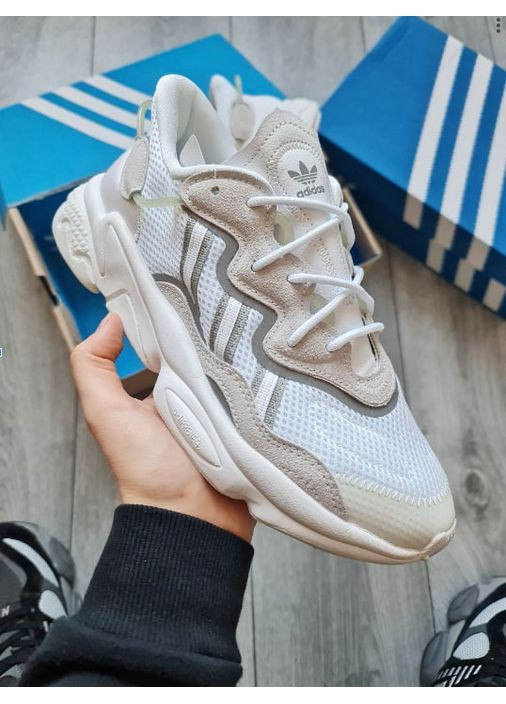 КРОССОВКИ ЖЕНСКИЕ ADIDAS OZWEEGO BEIGE АДИДАС ОЗВИГО No Brand бежевые демисезоны (367167720)