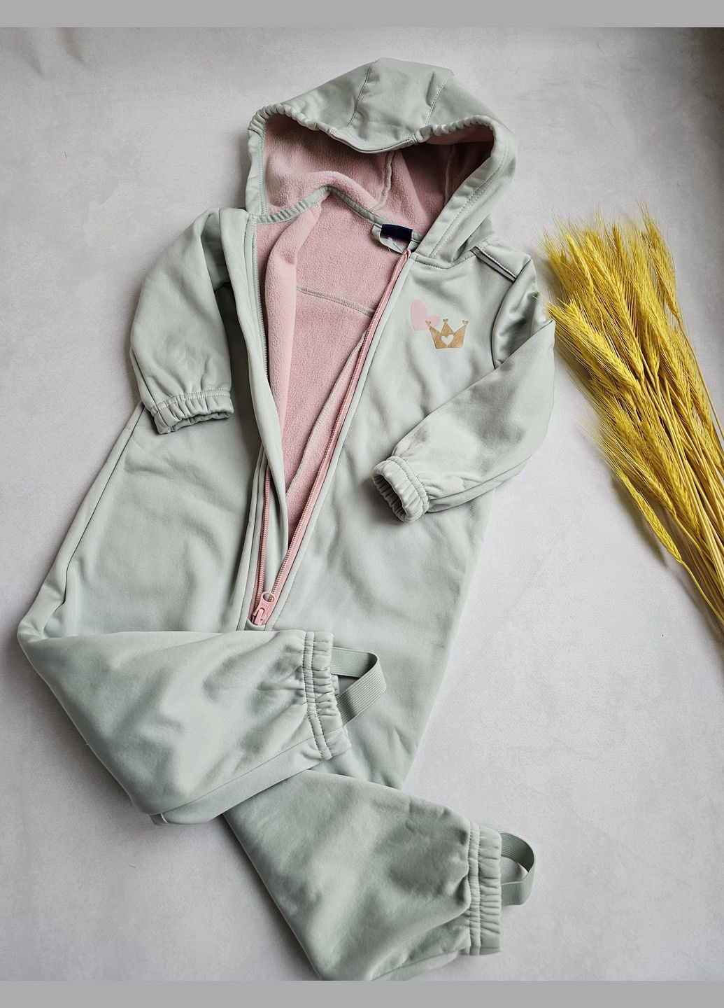 Софтшел Комбинезон на флисе ☔️Дождевик Детский Комбинезон демисезонный Softshell Lupilu Комбінезон (316258055)